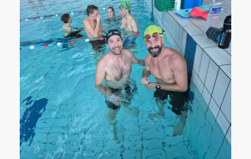 Natation en faveur du Téléthon