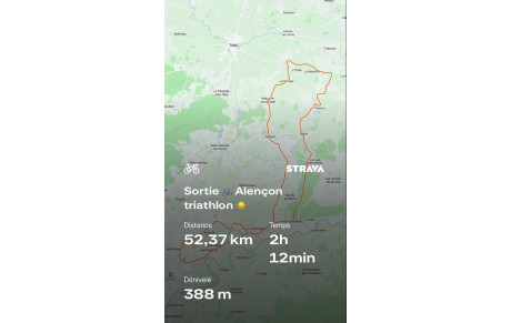 Première sortie vélo saison 2025-2026